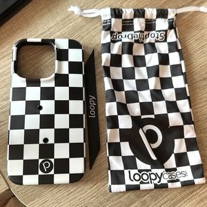 iPhone 14 Pro Loopy Checkered Case
